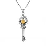 The Key of Soul for Profusion and Livelihood (Citrine stone)