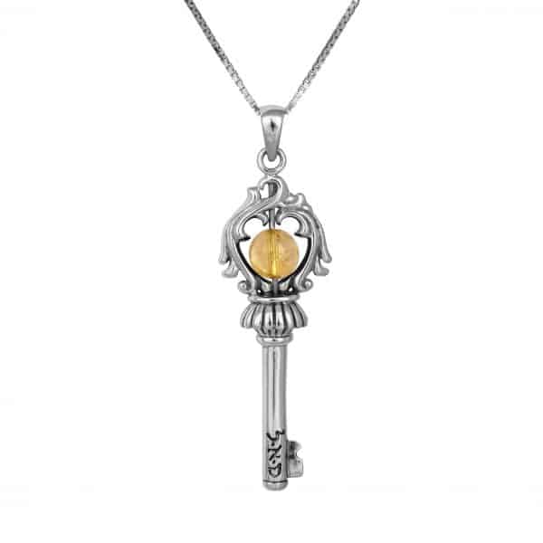 The Key of Soul for Profusion and Livelihood (Citrine stone)