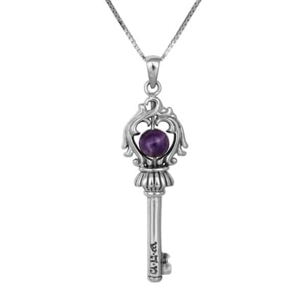 The-Key-of-Soul-for-health-(amethyst-stone)+-Chain-(925)2